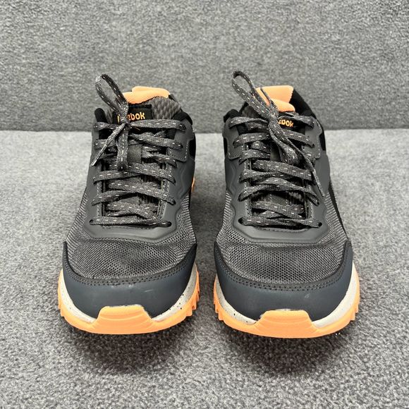 Reebok Sneakers Womens 8 Gray Coral Ortholite Trail Running Athletic Shoes - Picture 2 of 16